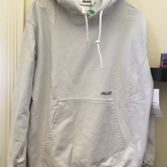 Palace tri-fade white hoodie Size:M - Picture 2 of 4